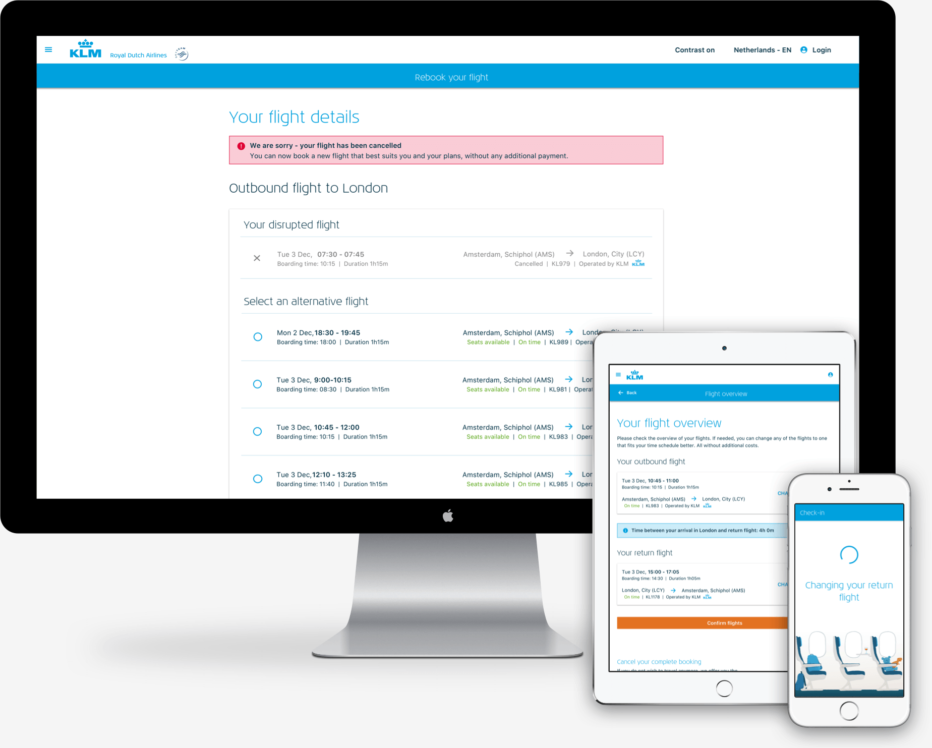 project Air France - KLM Online Check-in